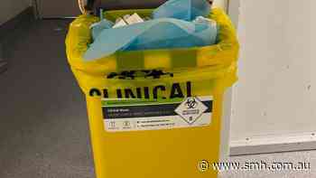 Bins overflow at The Alfred with ward access cut after positive tests