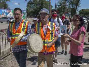 'I just want justice for him': Smudge walk held to honour life of late teen Isaiah Brunton