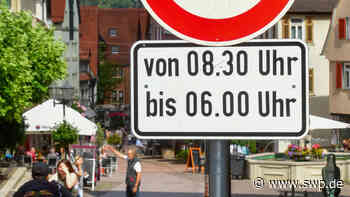 Bietigheim-Bissingen kontrolliert in der Fußgängerzone: 19 Radler halten sich nicht ans Verbot - SWP