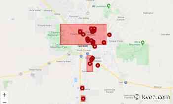 TEP reports power outages following Severe Thunderstorm Warning