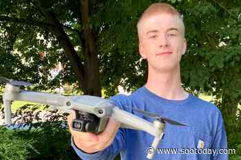 High school entrepreneur hopes drone photography business will take off - SooToday