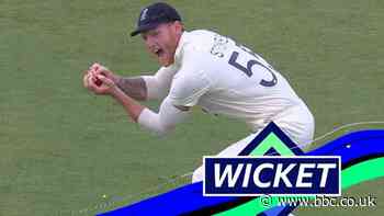 England v West Indies: Dom Bess dismisses Shai Hope for 16 after Ben Stokes catch