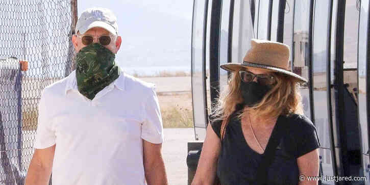 Tom Hanks & Rita Wilson Arrive in Greece to Celebrate His Birthday!