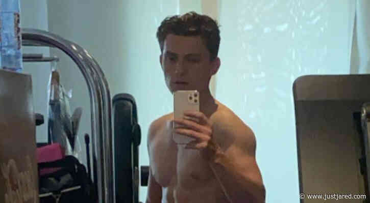 Tom Holland Looks Ripped in New Shirtless Pic!