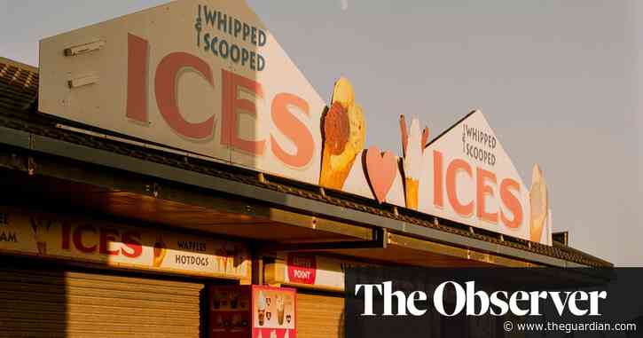 The big picture: a shuttered seafront at sunset