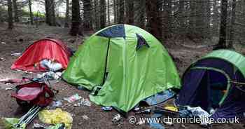 Police warning after illegal campers turn Kielder Water into a 'mess'