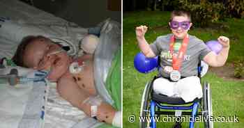 Inspirational County Durham boy who lost his limbs to meningitis takes on a huge superhero challenge - Chronicle Live