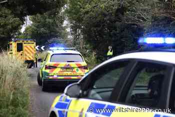 BREAKING: Traveller crashes car towing caravan into tree outside official Wiltshire site - Wiltshire 999s