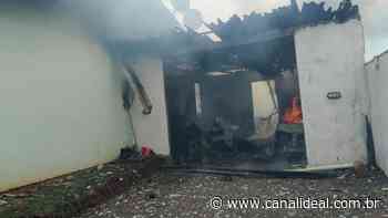 Incêndio em residência é registrado nesta manhã em Xaxim - Canal Ideal