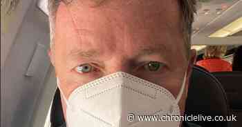 Piers Morgan branded hypocrite as he says bye to 'surreal' Britain