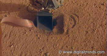 NASA’s InSight lander is still stuck in the Martian soil