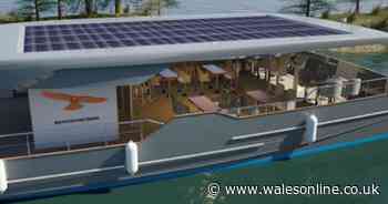 The water taxi service planned between Cardiff and Bristol