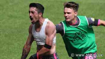 Swansea City 0-1 Leeds United: Late Pablo Hernandez strike puts Leeds on promotion brink