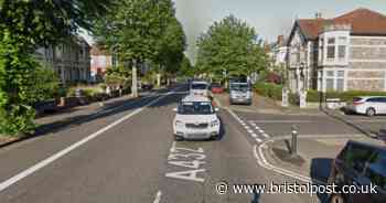 Two people injured after crash between car and motorbike