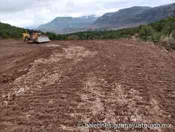 Tierra Blanca capta agua mediante bordos de terraplén - Noticias Gobierno del Estado de Guanajuato