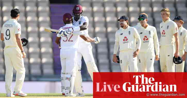 West Indies beat England by four wickets: first Test – as it happened