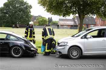 Verkehrsunfall an Waltroper Straße: Golf fährt auf Porsche auf - Ruhr Nachrichten