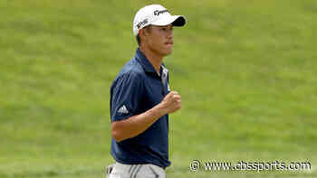 WATCH: Justin Thomas, Collin Morikawa trade long-range putts on first playoff hole at Workday Charity Open