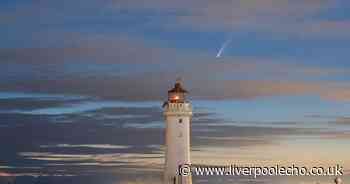Comet Neowise spotted over the Mersey in stunning photos