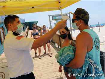 Florida mayor warns 'it won't be long' until hospitals hit capacity, as Florida sees record-high levels of new coronavirus cases