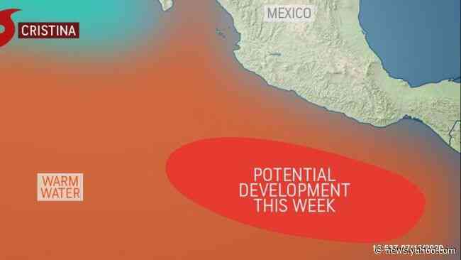 New tropical system brewing in the East Pacific