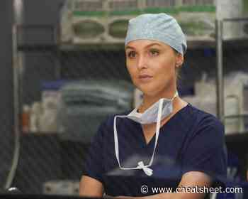 'Grey's Anatomy' star Camilla Luddington Reveals How They Learn All That Medical Lingo - Showbiz Cheat Sheet
