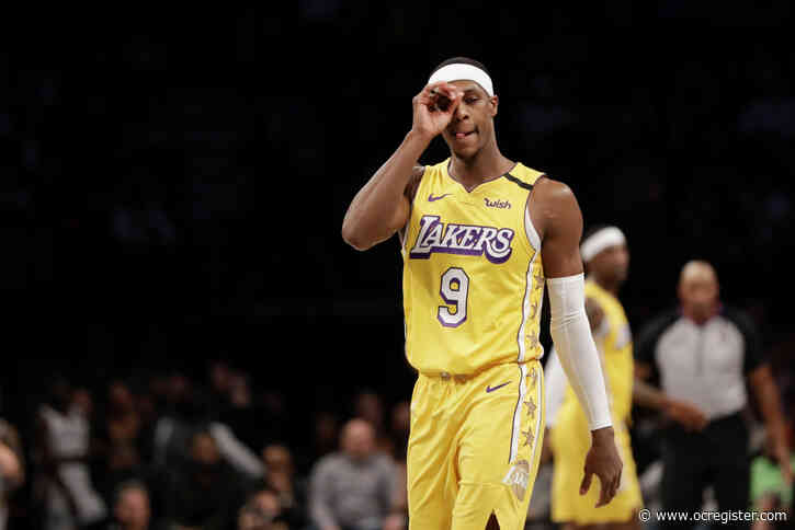 Lakers’ Rajon Rondo fractures right thumb, could miss six to eight weeks after surgery