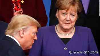 Merkel appears to take a shot at Trump