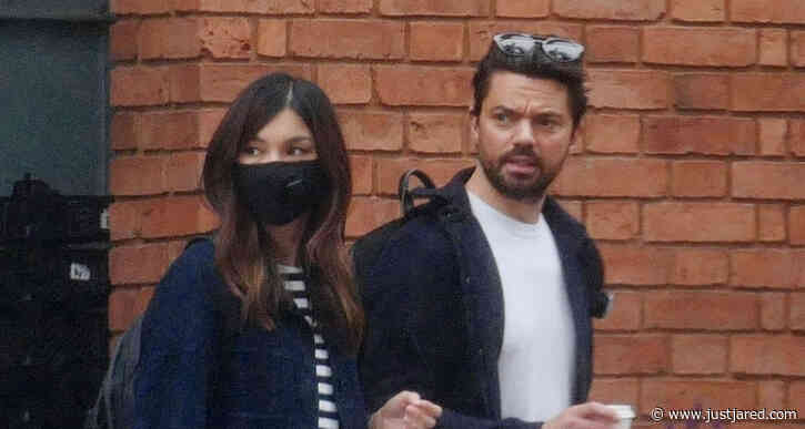 Gemma Chan & Dominic Cooper Pick Up Lunch to Go in London