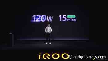 iQOO Unveils 120W Fast Charging Technology, New Phone Expected in August: Report
