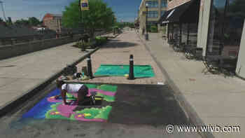 Chalk artists flock to Lockport for Lockport Chalk Walk