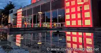 Showpiece Coventry venues bathed in red to show peril facing arts industry - Coventry Telegraph