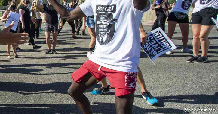 Protesters against police violence shut down Salt Lake City streets with dancing
