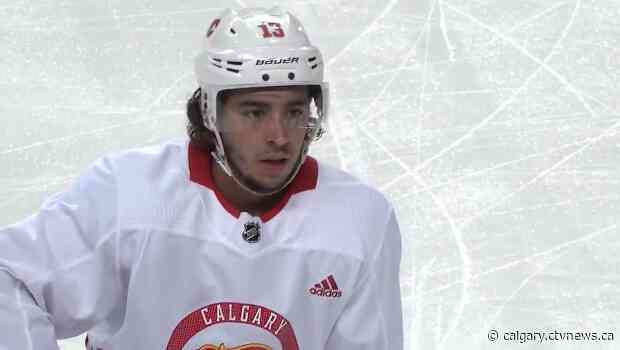 Flames back on the ice as postseason preparations begin