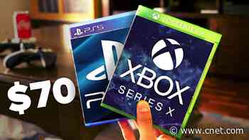 Why PS5 & Xbox Series X games could cost $70 video     - CNET