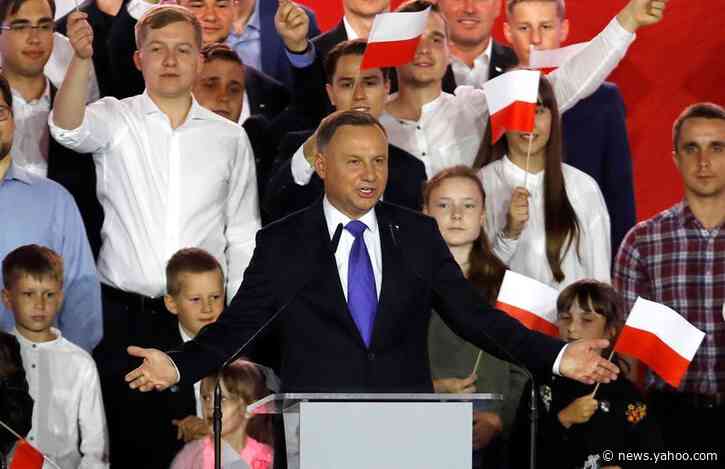 Polish President Duda wins election, new battles with EU loom
