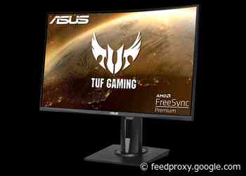 ASUS TUF Gaming VG27VQ curved gaming monitor
