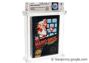 Super Mario Bros. game sells for $114,000 at auction