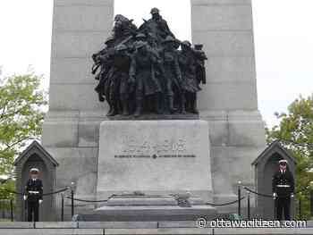 Sentry program at National War Memorial restarts with COVID-19 safety measures in place
