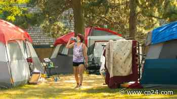 Heat wave the latest challenge to those living in encampments in Toronto - CP24 Toronto's Breaking News