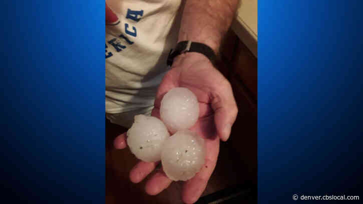 Severe T-Storms Produce Two Tornadoes, Large Hail On Colorado’s Eastern Plains Sunday
