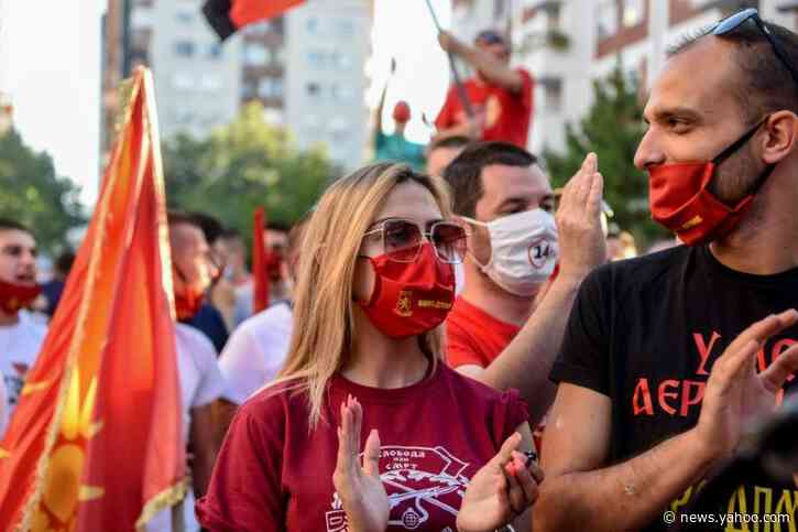 Polarised North Macedonia votes amid virus surge
