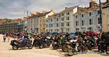Huge wave of bikers descends on rural Wales after travel rules eased