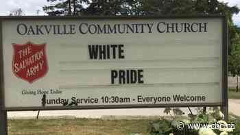 Vandal puts racist message on Oakville church sign, Halton police investigating