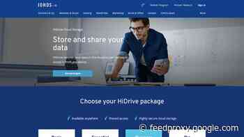 1&1 Ionos HiDrive cloud storage service