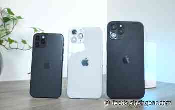 iPhone 12 dummy models put a focus on size and design