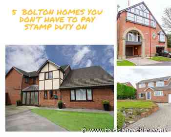 5 Bolton homes you don't have to pay stamp duty tax on - This Is Lancashire