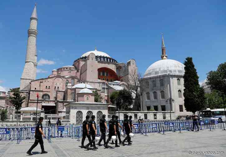 Turkey will cover Hagia Sophia mosaics during prayers -ruling party spokesman