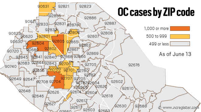 Coronavirus: 540 new cases reported; estimated 10,554 recoveries in Orange County as of July 13
