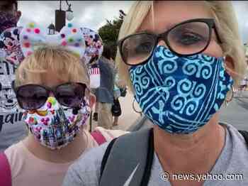 A YouTuber and her friend who got sick at Disney World's reopening are being criticized for ignoring medical advice to go to the hospital after 'violently vomiting'